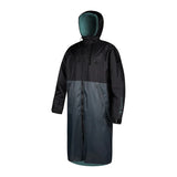 Mystic Deluxe Poncho- Black, Rusty Red and Sea Salt Green