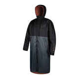 Mystic Deluxe Poncho- Black, Rusty Red and Sea Salt Green