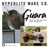 Hyperlite - Guara Wakeboard (147 or 150) - 2023 + Hyperlite Freepress (UK10) w/ low back chassis